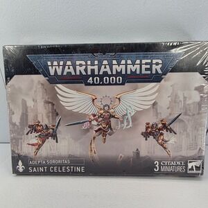Warhammer 40k Adepta Sororitas Saint Celestine 3 Miniatures Games Workshop New